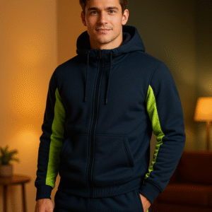 Neon Panel Hoodie Set