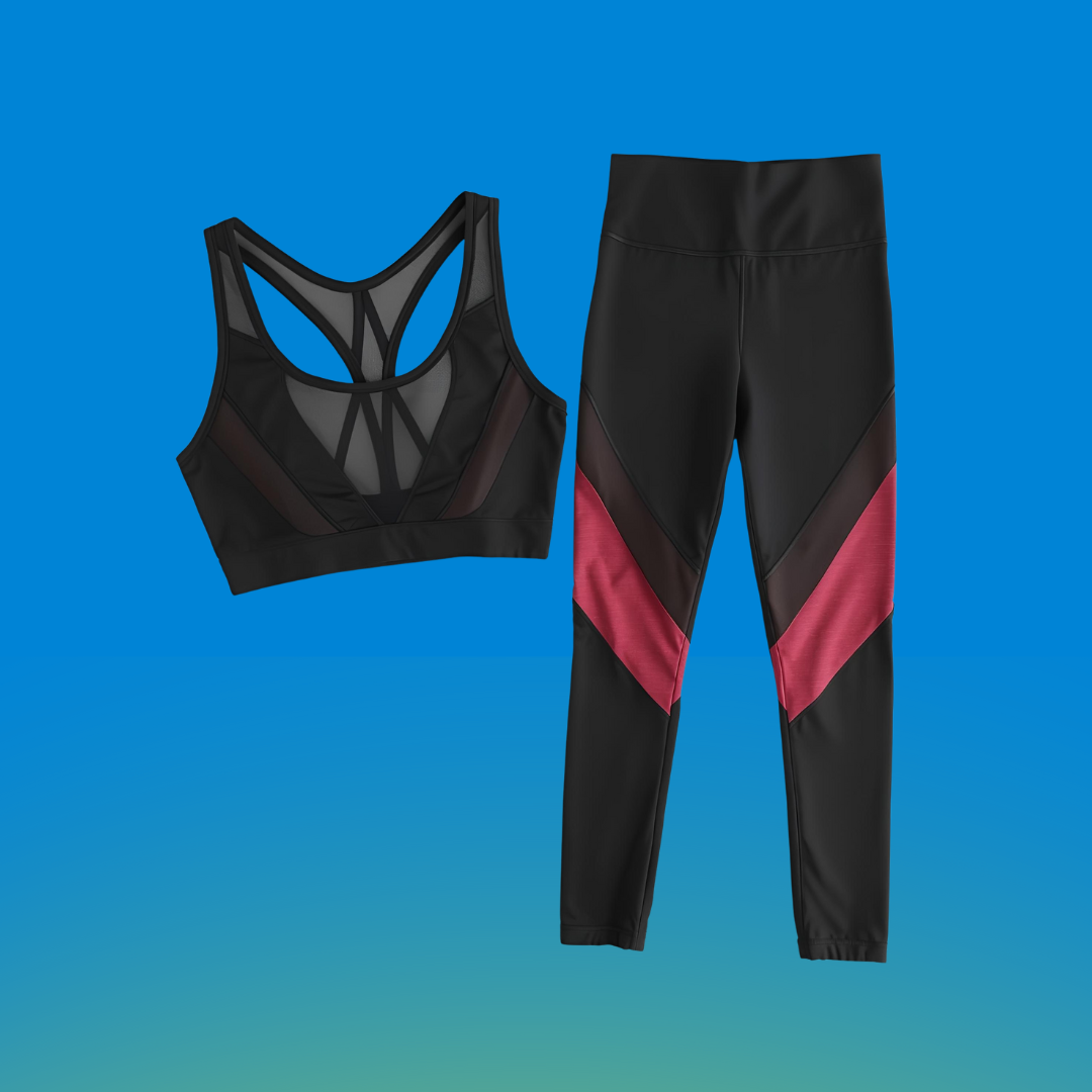 Black Red Gym Set