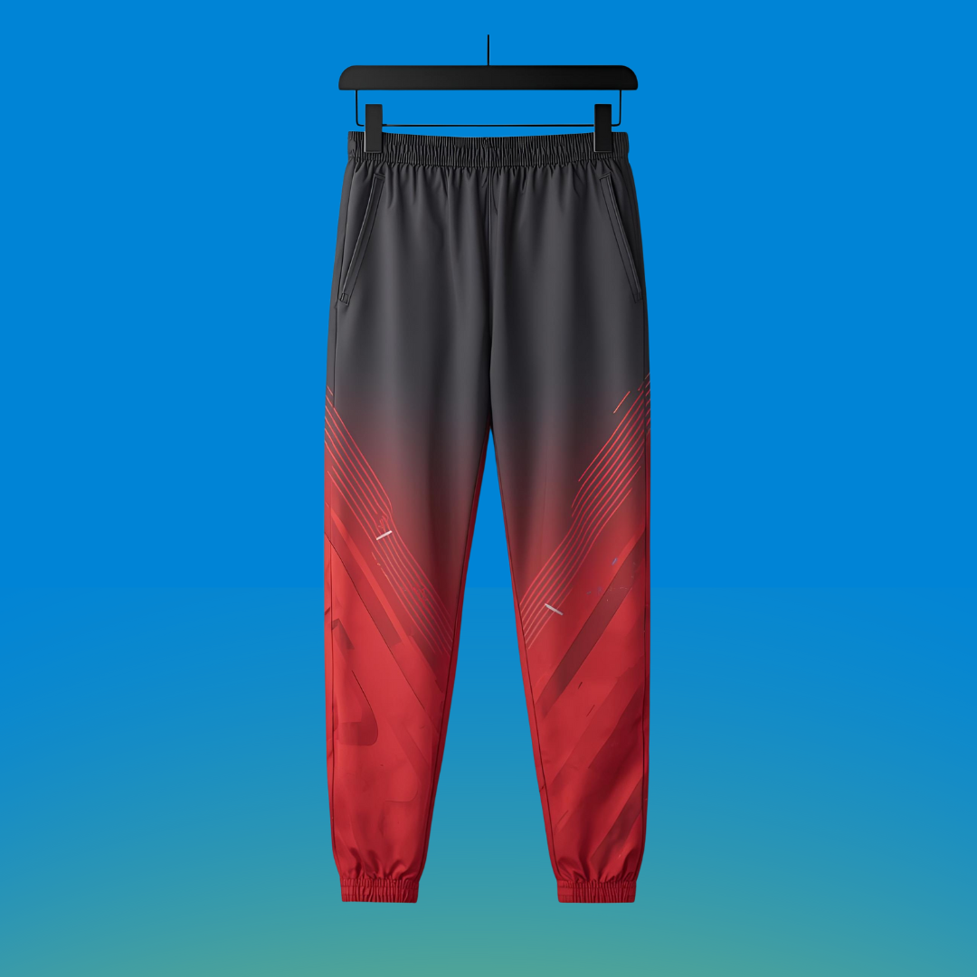 Red Gradient Trousers