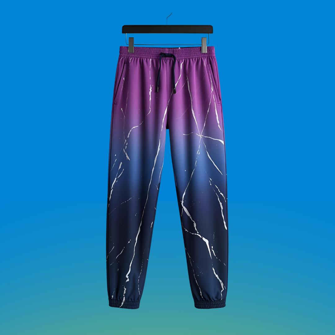 Purple Lightning Trousers