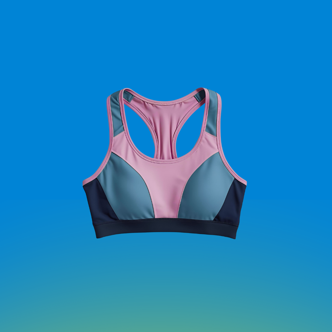 Pink Sports Bra